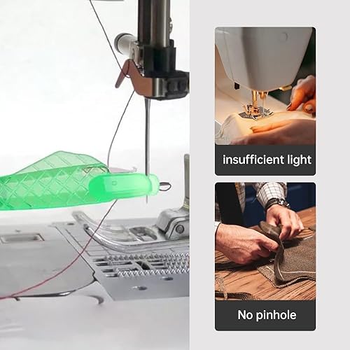 Lot de 10 enfile-aiguilles automatiques améliorés pour machine à coudre à bouche de poisson, enfile-aiguille automatique amélioré pour machine à coudre rapide - Nail Gallerys