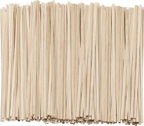 Pantry Value Lot de 1000 touillettes à café en bois 12,7 cm - Nail Gallerys
