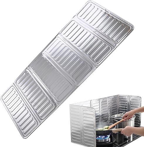 Baffle d'huile de cuisinière - barrière de graisse de cuisson pliable, écran de garde d'éclaboussure résistante à la chaleur | Bouclier mural de cuisine compacte pour la protection des poêles à frire, - Nail Gallerys