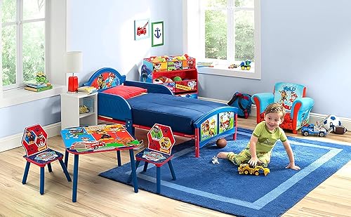 Delta Children Meuble de Rangement Jouets et Livres Pat'Patrouille, Bois, Rouge, 50,49x26,49x67,99 cm - Nail Gallerys