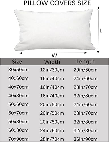 Housses de Coussin Exterieur 50x70 cm Lot de 4 Grand Coussin Exterieur Impermeable Lin Gris avec Double Face imprimé Taie Oreiller Rectangulaire Géométrie pour Terrasse Banc Decoratif Salon Jardin H-1 - Nail Gallerys