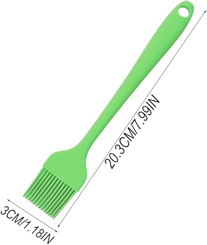 Pinceau de Cuisine, Pinceau à Pâtisserie, Pinceaux à Pâtisserie en Silicone, Baking Cooking Brosse, pour Griller, Cuire, Cuisiner - Nail Gallerys