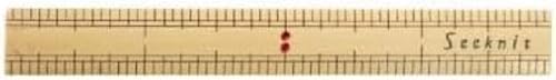 Seeknit - Seeknit Shirotake Bambou (10cm) Mesure Échelle Règle - 1 Pièce - Nail Gallerys