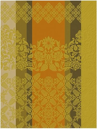 Le Jacquard Francais Torchon Mumbai Safran - Nail Gallerys