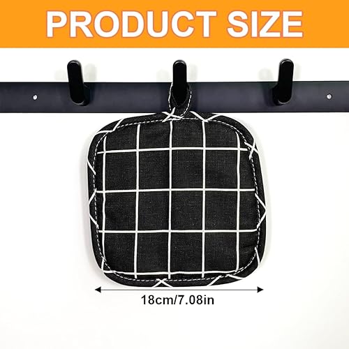 Coudières de Four, 1 paire maniques, Coudières de Four, Coudières de Cuisson, Coudières de Cuisine, tapis Cuisine Four Épaisses Set de Coton Recyclé Rempli, pour la cuisson, le barbecue, la pâtisserie - Nail Gallerys