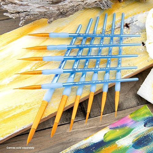 Royal & Langnickel Crafter's Choice Set de pinceaux ronds 11 pièces - Nail Gallerys