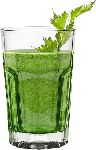 Glasmark KROSNO 1992 Ensemble de 6 Verres à Boire Verres à Eau Verre à Jus de Fruits Smoothie Set Lavables en Machine 6x230 ml - Nail Gallerys