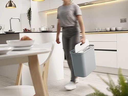 Joseph Joseph 30111 Poubelle de Recyclage 32 litres GoRecycle, Bleu, 32 L - Nail Gallerys