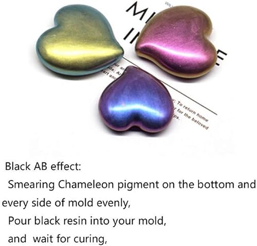 CHIHUOBANG 9 Color Magic Résine Caméléons Pigment Paillettes Miroir Arc-en-Poudre De Perle Colorant Résine Époxy Colorant Pigment - Nail Gallerys