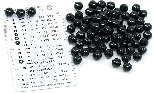 50 g (env. 70 pcs) perles rondes pressées en verre tchèque de 8 mm Druk Jet Black Noir, perles à enfiler, emballage en vrac - Nail Gallerys