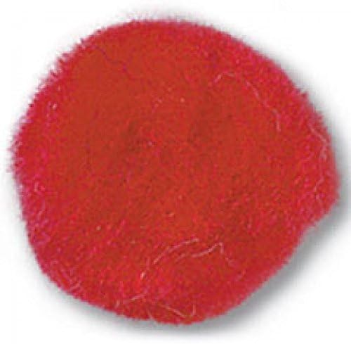 Impex Craft Pompons pour les travaux manuels 50 mm – Rouge (Lot de 25) - Nail Gallerys