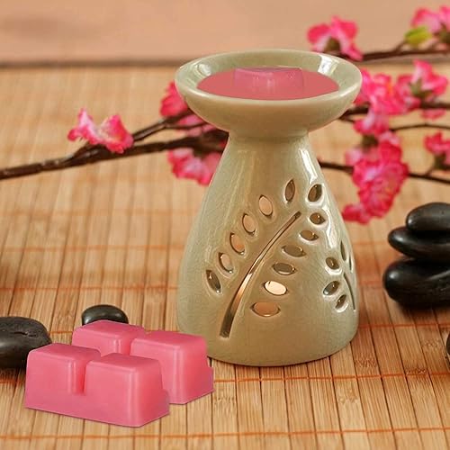 Juwaacoo Lot de 12 cires parfumées à fondre - Cire de soja parfumée pour chauffe-plats - de cire pour - Nail Gallerys