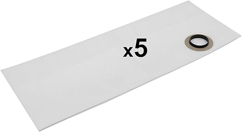 5x Sac Aspirateur compatible avec WAP SQ 6; 47429 - Nail Gallerys