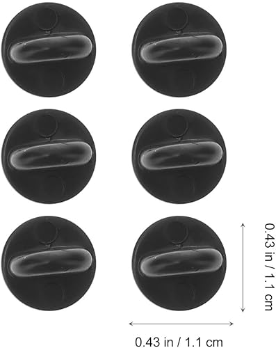 Lot de 100 fermoirs en caoutchouc pour broches, pin’s, fermoir de rechange - Nail Gallerys