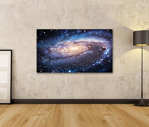 islandburner Poster XXL motif galaxie de la Voie lactée - Étoiles scintillantes, poussière spatiale flottante, univers illuminant planétarium planétarium - Nail Gallerys