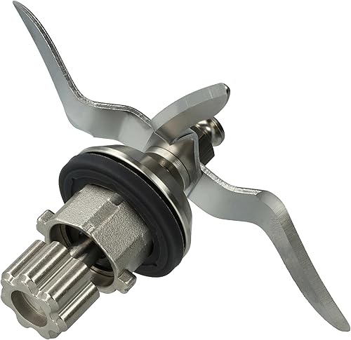 vhbw Couteau de mixeur compatible avec Silvercrest 303806, 317553, 379746, 384165, 362034 robot culinaire - Avec 4 lames en acier inoxydable - Nail Gallerys