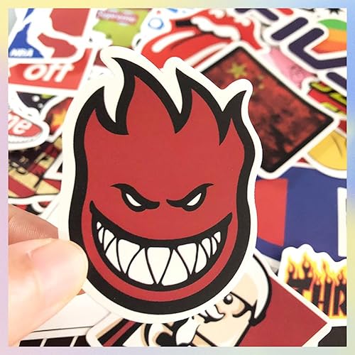 Veszoen 200 Pièces Autocollants Hip Hop Cool Stickers Graffiti Sticker Imperméable Vinyle Autocollant pour Ordinateur portable Guitare Téléphone portable Planche à roulettes - Nail Gallerys