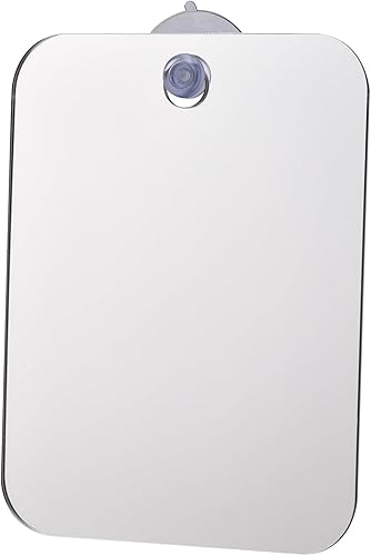 Miroir de douche sans buée pour rasage de salle de bain avec ventouse, miroir portable sans buée pour maquillage quotidien et voyage, barbe - Nail Gallerys