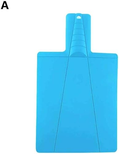 AMOYER Cuisine Folding Billots Planche à découper Bloc de Coupe à découper Pliable Conseil Plastique Broyage de Cuisson Accessoires de Cuisine (Couleur aléatoire) - Nail Gallerys