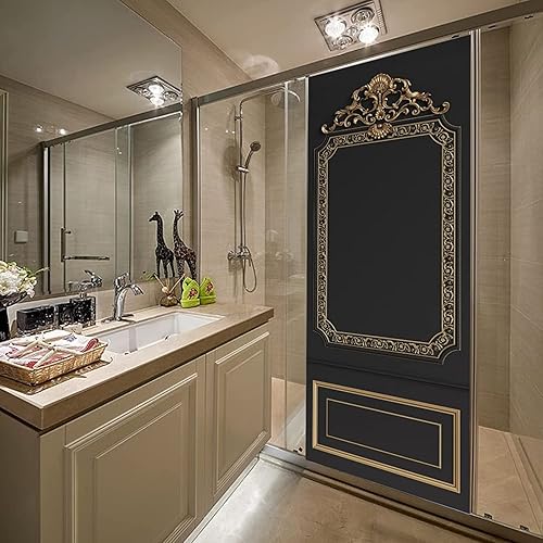 Stickers Porte 3D Muraux Auto-Adhésif Porte Autocollants - Panda Animal De Dessin Animé - Pvc Non Toxique Porte Papier Peint Pour Salon Chambre Décoration 77X200 Cm - Amovible Affiche Art Autocollant - Nail Gallerys