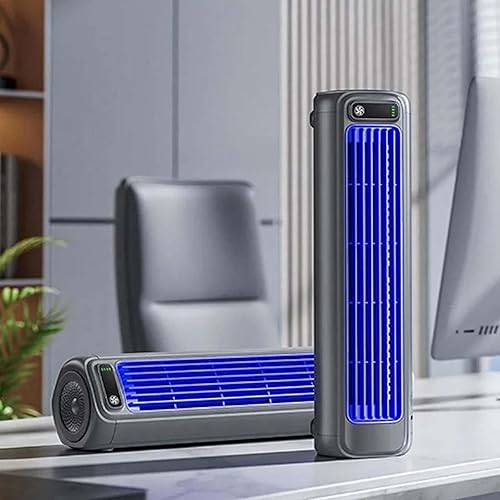 Climatiseur portable, climatiseurs mobiles silencieux pour chambre à coucher et chambre, dispositif de refroidissement de l'économie d'espace 3 vitesses réglables pour la table murale Top Home Lieu - Nail Gallerys