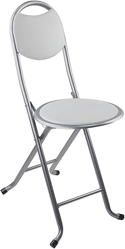 7H SEVEN HOUSE Tabouret pliant haut avec dossier 32 x 36 x 73,5 cm 7house - Nail Gallerys