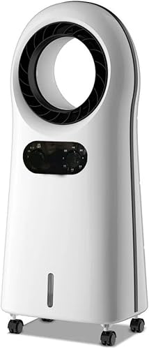 NIKLAS - Climatiseur Mobile 110W 4 en 1 : Ventilateur, Rafraichisseur, Humidificateur d'air sur roues 3 Vitesses - Nail Gallerys