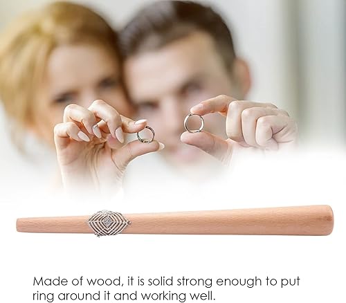 Outil de Bâton de Mandrin en Bois pour la Fabrication de Bijoux, le Polissage et la Formation D'anneaux, Résistant à la Chaleur - Nail Gallerys