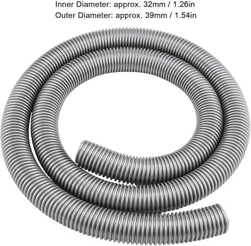 Tuyau Flexible de 2 M, Tuyau Souple Intérieur 32 Mm Extérieur 39 Mm Accessoire pour Aspirateur Ménager Universel Tuyau Souple Intérieur 32 Mm Extérieur 39 Mm Accessoire pour Aspirateur Ménager - Nail Gallerys