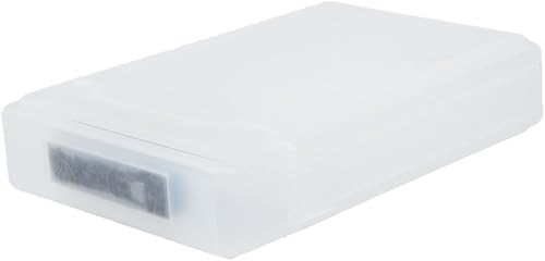 Kayfg Kayfg(R) 2 Paquets Clair 3,5 Pouces SATA HDD Disque Dur Etui de Rangement - Nail Gallerys