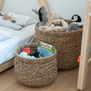 Organisation dans la chambre d'enfant.