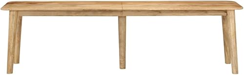 vidaXL Banc 160x40x45 cm Bois Massif de manguier - Nail Gallerys