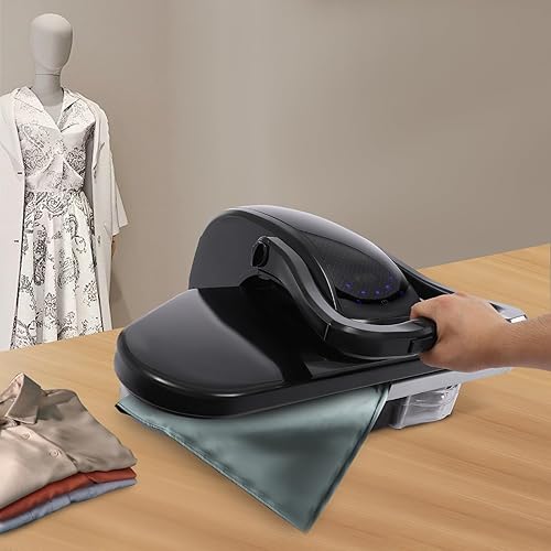 Machine à repasser et plier intelligente, presse à repasser de grande capacité, presse à vapeur électrique pour la maison ou les magasins de vêtements, noir - Nail Gallerys