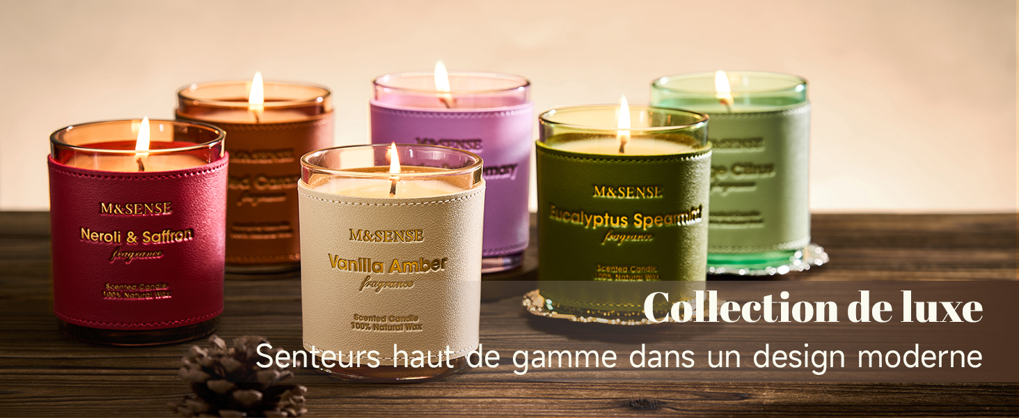 cierge cadeau anniversaire femme bougies parfumée cadeau cire de soja cadeau papa bougies cadeaux