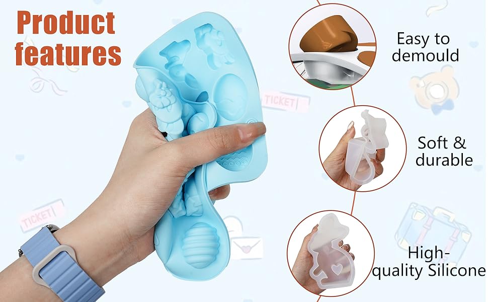 Oeuf De Pâques Lapin Moules