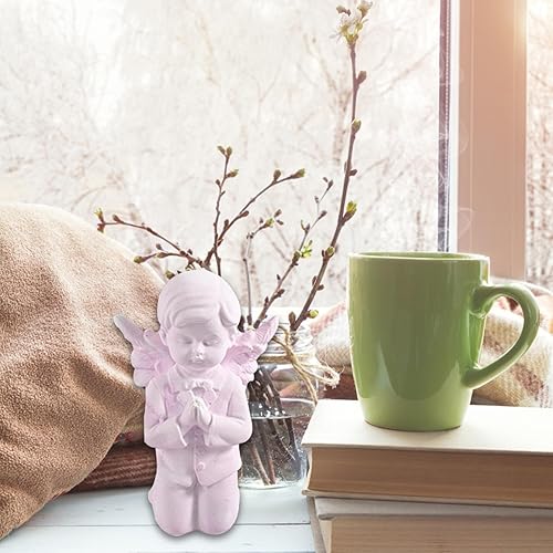 Moule en résine pour anges - moule en silicone pour bougies ange 3 D pour garçon et fille, moule en silicone décoratif moule pour fondant en résine époxy pour décoration de gâteau, candes - Nail Gallerys