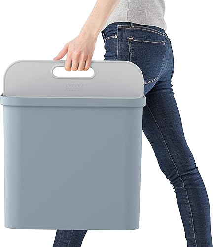 Joseph Joseph 30111 Poubelle de Recyclage 32 litres GoRecycle, Bleu, 32 L - Nail Gallerys