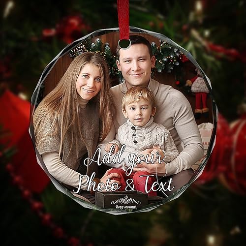 Ornement de Noël personnalisé en Forme de Mots croisés de la Famille secouée, Ornements personnalisés pour l'arbre de Noël, Cadeaux de Pendaison de crémaillère - Nail Gallerys