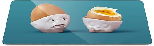 Fiftyeight T040115 Halb So schlimm Planchette à découper Motif œufs à la Coque - Nail Gallerys