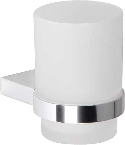 TATAY 6201100 Porte-Brosses à Dents Mural Alu Brillant Anodisé 10,4 x 6,8 x 9,5 cm - Nail Gallerys