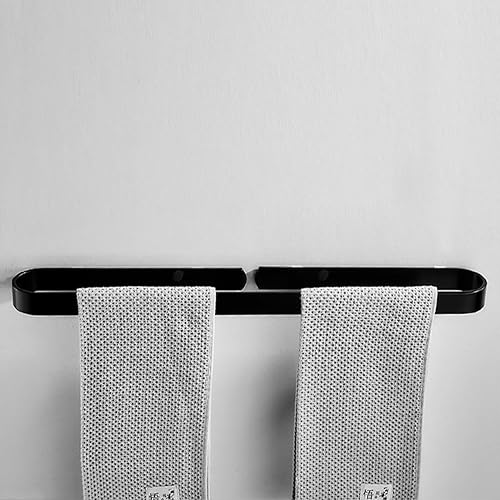 Pasdrucn 30/40cm Porte Serviette Salle De Bain sans Percage avec Pose De avec Pose De Colle, Porte Serviette Salle De Bain Mural en Aluminium, Porte Serviette Murale (Blanc,30cm) - Nail Gallerys