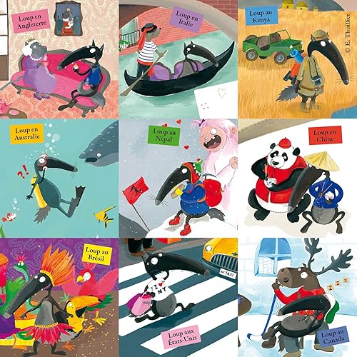 Le loup qui voulait faire le tour du monde - Nail Gallerys