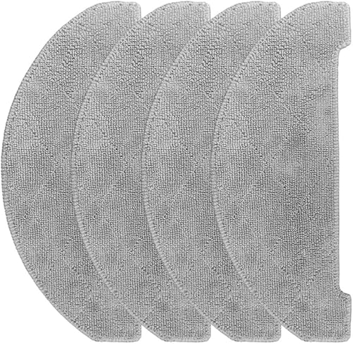 FACULX Lot de 10 serpillères de rechange pour aspirateur Cleanova W7 W11 robot aspirateur à vidange automatique Accessoires de nettoyage du sol - Nail Gallerys
