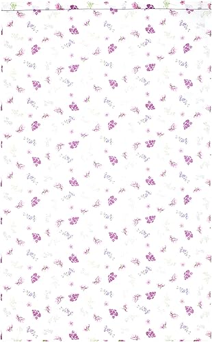 Linnea Drap Plat 280x310 cm 100% Coton Pretty Blanc - Nail Gallerys