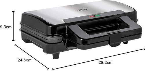 Teesa TSA3225 2 Gaufrier belge Noir - Nail Gallerys