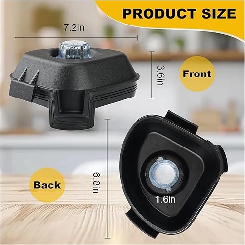 Bvhklxseb Couvercle de Rechange for Blender, Les récipients Compatible avec Vitamix Advance 32 oz et 48 oz, Quiet One, VM0145, Machine à Boissons, 15985. Accessoires de Remplacement for Blender. - Nail Gallerys