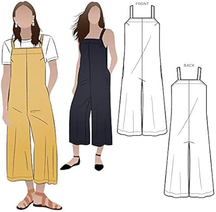 Style Arc Patron de couture – Combinaison Mildred (tailles 46-48) - Nail Gallerys