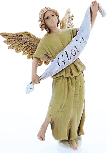 Moranduzzo Nativité 6 Personnages pour Crèche de 10 Cm Échelle 1:20 - Figurines Indestructibles - Style Arabe,Peinture Finition à la Main,Produit Officiel,Fabriqué en Italie,Sculpteur M. Landi - Nail Gallerys