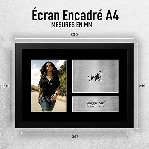 HWC Trading A4 Maggie Siff Sons of Anarchy Cadeaux Imprimé Signé Autographe Photo pour les fans d’émissions de télévision - A4 - Nail Gallerys