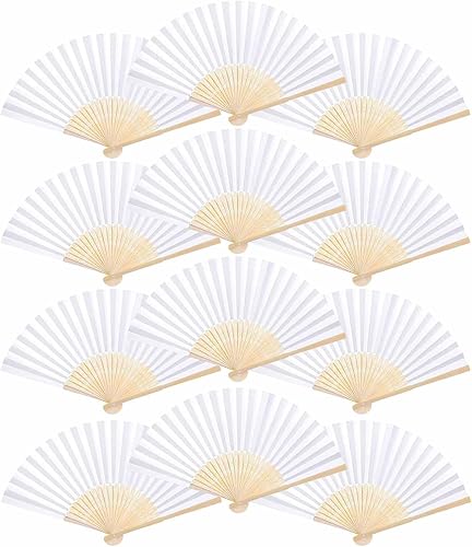 XCMVCN Lot de 24 décorations de mariage - Avec nœuds et noeud décoratif - Blancs - Avec compartiments pliables - Pour cadeau invité, mariage, fête - DIY et amusement de décoration - Nail Gallerys